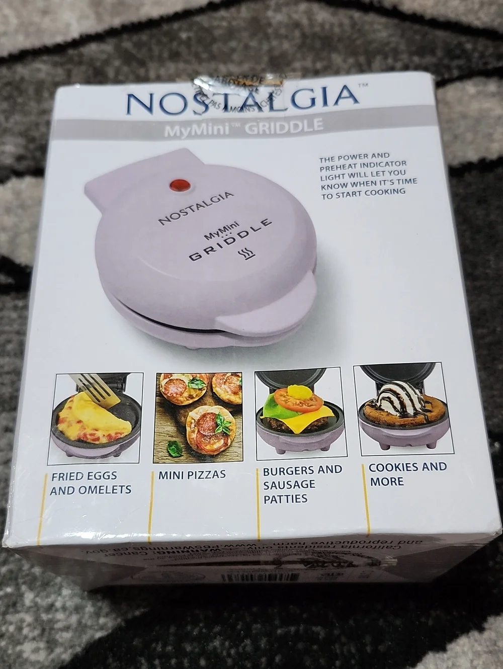 Nostalgia Griddle electric griddle